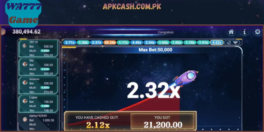 WDPAK777 Game
